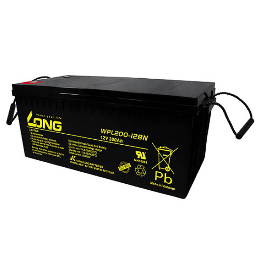 Ắc quy 12V-200Ah Long WPL200-12BN